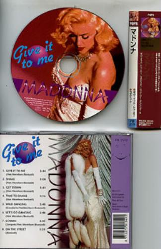 Madonna Give It To Me CD album (CDLP) Japanese MADCDGI308713