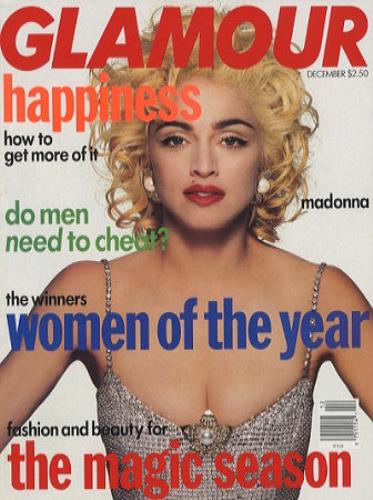 Madonna Glamour - Dec 1990 magazine US MADMAGL78536