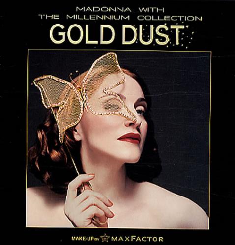 Madonna Gold Dust handbill Japanese MADHBGO347644