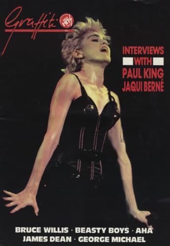 Madonna Graffiti magazine UK MADMAGR380175