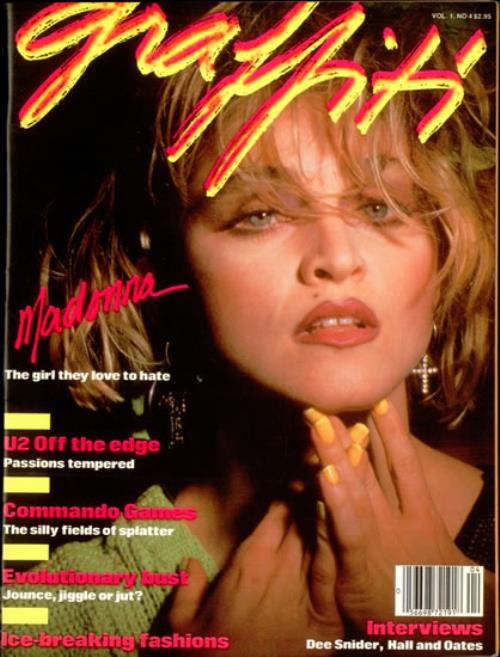 Madonna Graffiti magazine Canadian MADMAGR515602