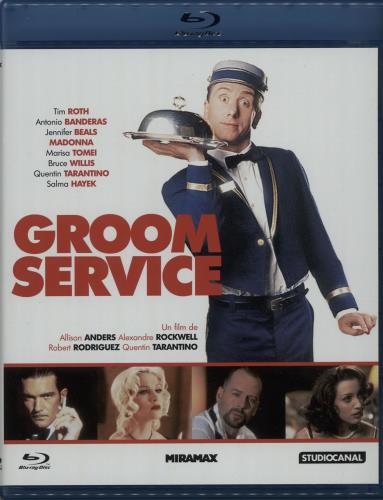 Madonna Groom Service Blu Ray DVD French MADBRGR644358
