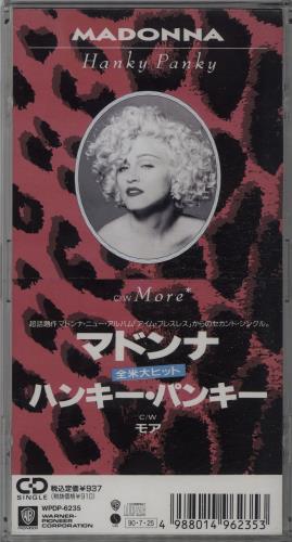 Madonna Hanky Panky 3" CD single (CD3) Japanese MADC3HA43618