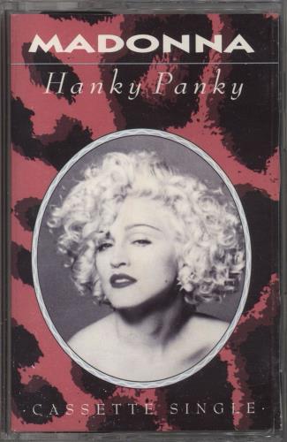 Madonna Hanky Panky cassette single UK MADCSHA721918
