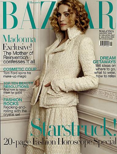 Madonna Harper's Bazaar magazine Malaysia MADMAHA349093