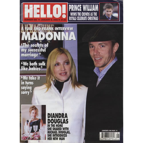 Madonna Hello! magazine UK MADMAHE445846