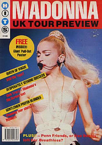 Madonna Hits - UK Tour Preview magazine UK MADMAHI278014