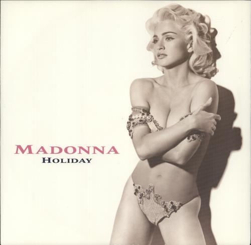 Madonna Holiday 91 - EX 12" vinyl single (12 inch record / Maxi-single) UK MAD12HO612464