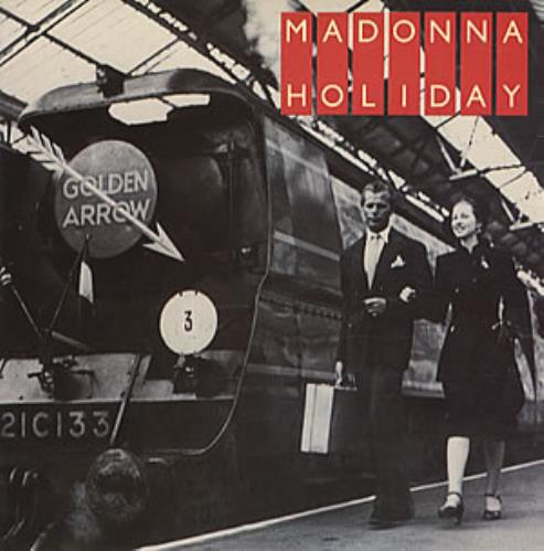 Madonna Holiday 7" vinyl single (7 inch record / 45) Irish MAD07HO317640