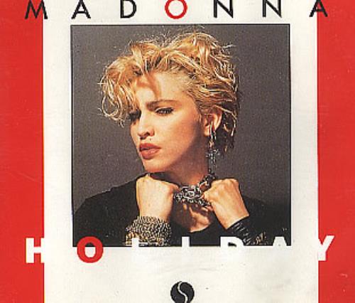 Madonna Holiday CD single (CD5 / 5") German MADC5HO41467