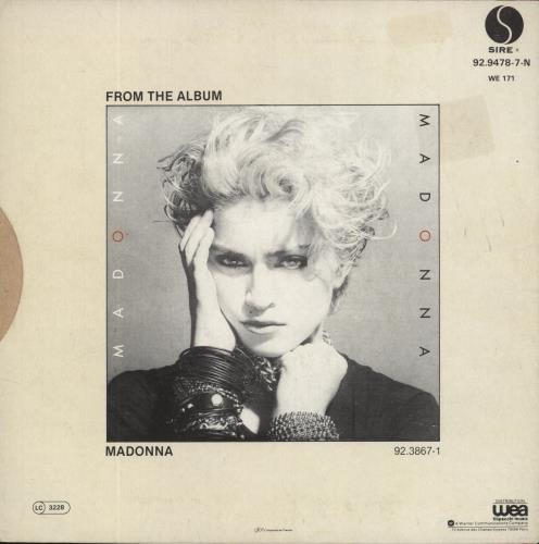 Madonna Holiday 7" vinyl single (7 inch record / 45) French MAD07HO638618