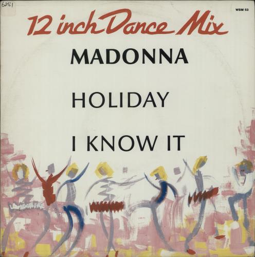 Madonna Holiday 12" vinyl single (12 inch record / Maxi-single) South African MAD12HO655119