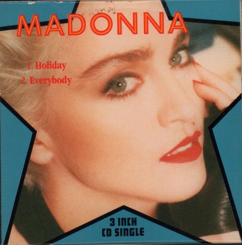 Madonna Holiday 3" CD single (CD3) German MADC3HO662919