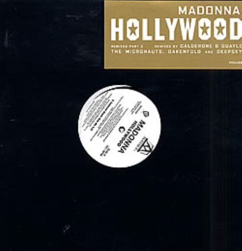 Madonna Hollywood Remixes Part 2 12" vinyl single (12 inch record / Maxi-single) US MAD12HO259020
