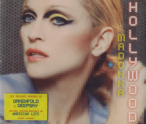 Madonna Hollywood CD single (CD5 / 5") UK MADC5HO492955