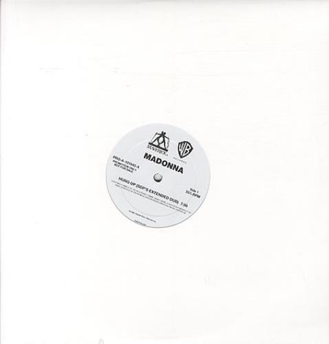 Madonna Hung Up - SDP's Extended Dud 12" vinyl single (12 inch record / Maxi-single) US MAD12HU343024