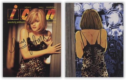 Madonna Icon - Autographed Volume 5 magazine US MADMAIC401859
