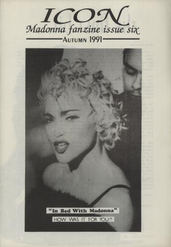 Madonna Icon - Issue 6 fanzine US MADFAIC683375