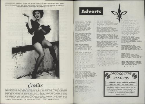 Madonna Icon - Issue 6 fanzine US MADFAIC683375