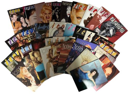 Madonna Icon - Set of 36 Issues fanzine UK MADFAIC870209
