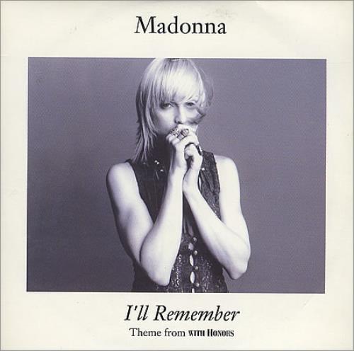 Madonna I'll Remember CD single (CD5 / 5") French MADC5IL54174