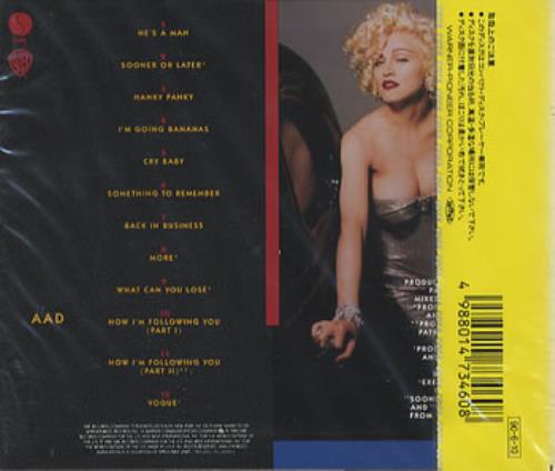Madonna I'm Breathless - Sealed CD album (CDLP) Japanese MADCDIM351836