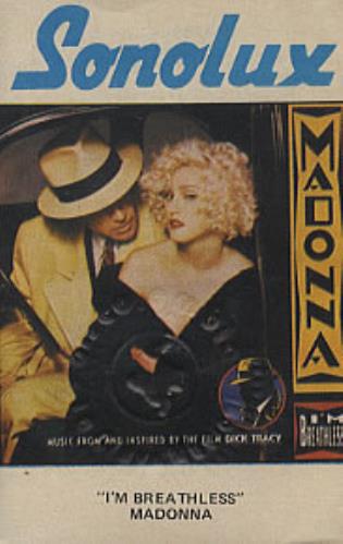 Madonna I'm Breathless cassette album Colombian MADCLIM327330
