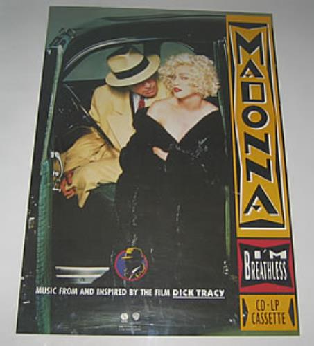 Madonna I'm Breathless poster UK MADPOIM354556