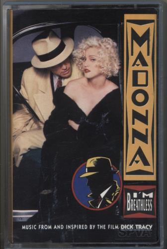 Madonna I'm Breathless cassette album Singapore MADCLIM861306
