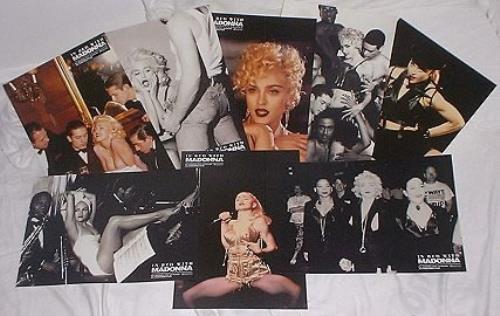 Madonna In Bed With Madonna - lobby cards 12" x 8" lobby card German MADLCIN161482