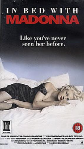 Madonna In Bed With Madonna video (VHS or PAL or NTSC) UK MADVIIN14943
