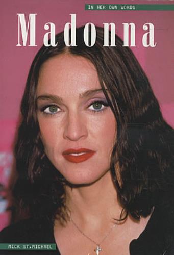 Madonna In Her Own Words book UK MADBKIN112414