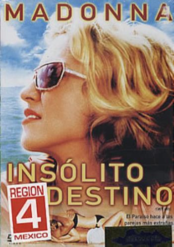 Madonna Insolito Destino DVD Mexican MADDDIN315609