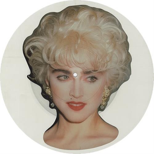 Madonna Interview - Head shape - Uncut uncut picture disc (vinyl) UK MADUNIN05444