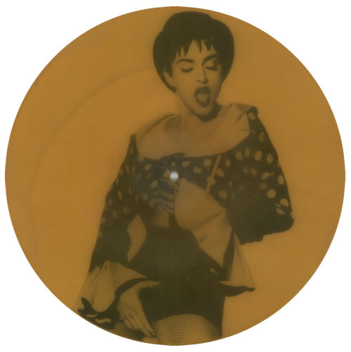 Madonna Interview - Orange - Crotch uncut picture disc (vinyl) UK MADUNIN131183