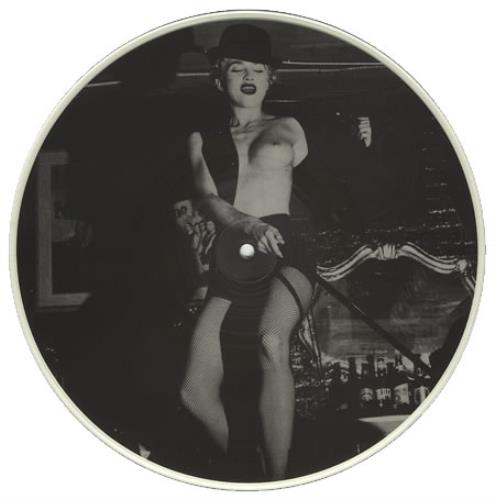 Madonna Interview 10" Vinyl Picture Disc (10 inch Record Single) UK MAD1PIN08801