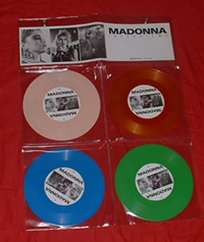 Madonna Interviews - Coloured Vinyl 7" vinyl single (7 inch record / 45) UK MAD07IN314567