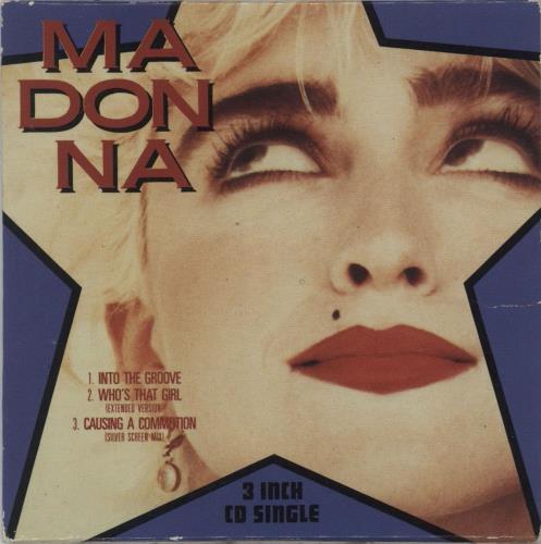 Madonna Into The Groove - EX 3" CD single (CD3) German MADC3IN669075