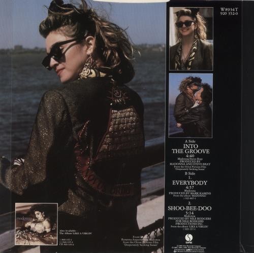 Madonna Into The Groove 12" vinyl single (12 inch record / Maxi-single) UK MAD12IN721444