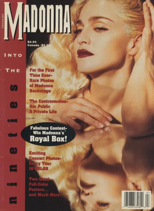 Madonna Into The Nineties magazine US MADMAIN15359