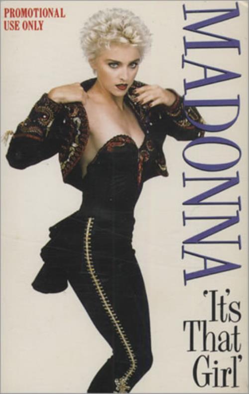 Madonna It's That Girl cassette album UK MADCLIT05885