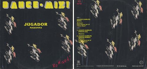 Madonna Jugador 12" vinyl single (12 inch record / Maxi-single) Venezuelan MAD12JU216585