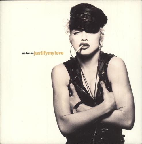 Madonna Justify My Love - Injection + Card Sleeve 7" vinyl single (7 inch record / 45) UK MAD07JU565718