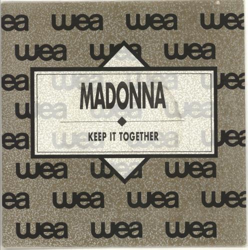 Madonna Keep It Together 7" vinyl single (7 inch record / 45) Spanish MAD07KE05363
