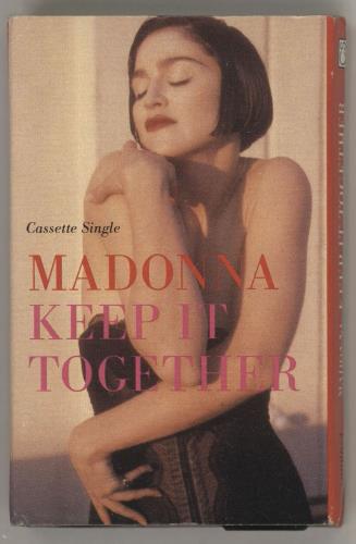 Madonna Keep It Together cassette single US MADCSKE61642