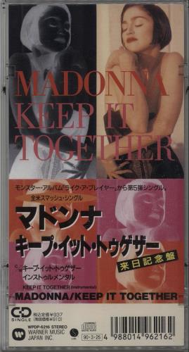 Madonna Keep It Together 3" CD single (CD3) Japanese MADC3KE06744