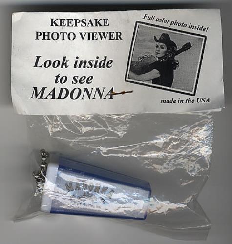 Madonna Keepsake Photo Viewer memorabilia US MADMMKE368690