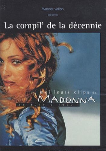 Madonna La Compil' De La Decennie handbill French MADHBLA181480