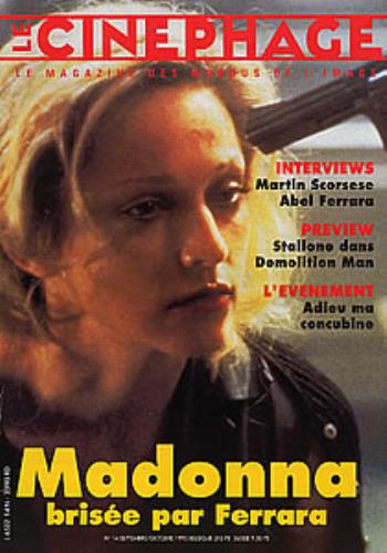 Madonna Le Cinephage magazine French MADMALE278190