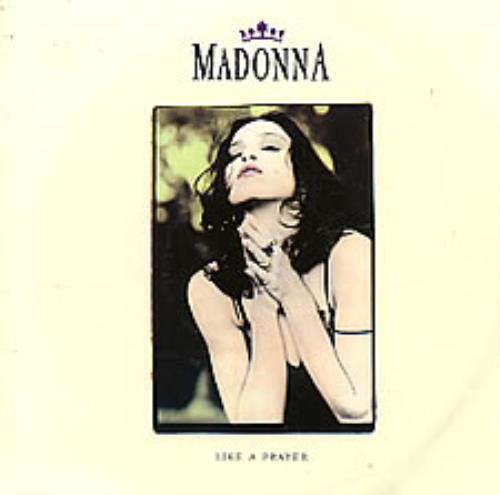 Madonna Like A Prayer - Paper Label 7" vinyl single (7 inch record / 45) US MAD07LI41743